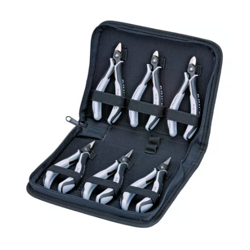 KNIPEX 00 20 16 P ESD Case with clamps for electronics