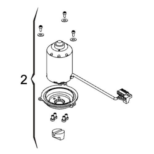 FAAC SPARE PARTS 6020651 BLIZZARD 400/C734 ENGINE