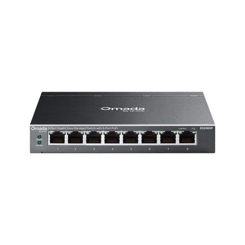 TP LINK ES208GP 8-PORT EASY SWITCH SOCKET