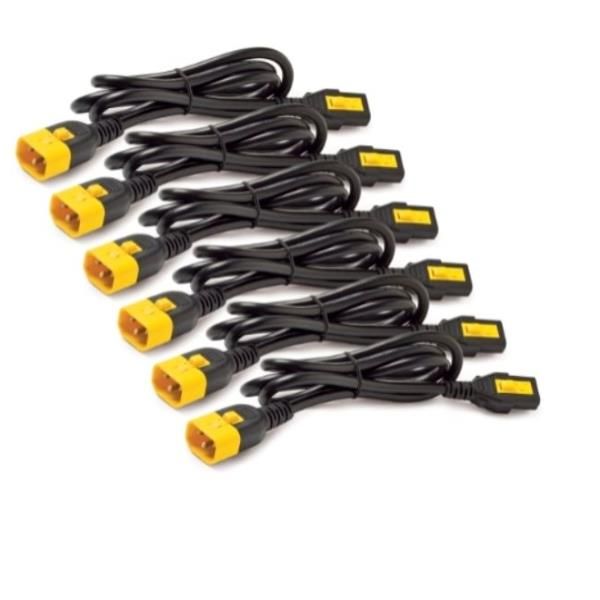 APC UPS AP8702S-WW KIT CAVI DI ALIMENTAZIONE 6PZ BLOCCAGGIO C13-C14 0,6MT