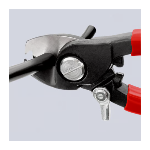 KNIPEX 95 41 165 Cable shears with cable stripping function
