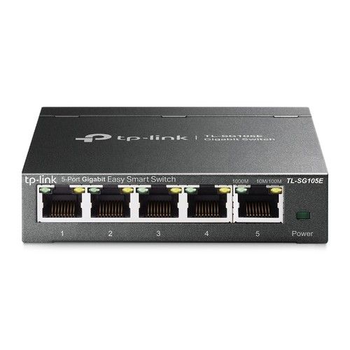 TP LINK TL-SG105E SWITCH EASY SMART 5P Switch Stand-Alone Switch
