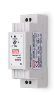 NICE DMLPS2415 DIN rail power supply module, 24 Vdc, 15 W