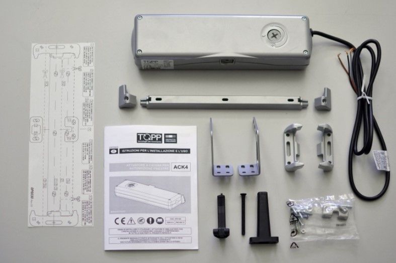 TOPP 3A19903 ACK4 230V chain actuator - RAL 9006 grey