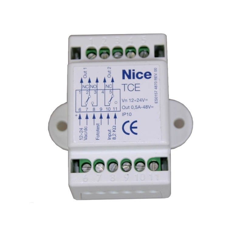 NICE TCE Interfaccia di controllo per bordo sensibile
