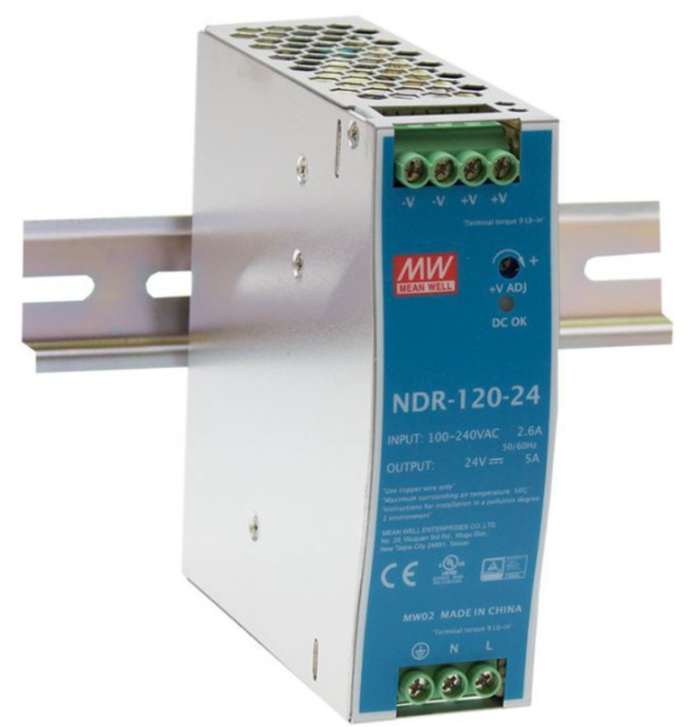MEANWELL NDR-120-24 NDR-120-24 AC/DC in cassette