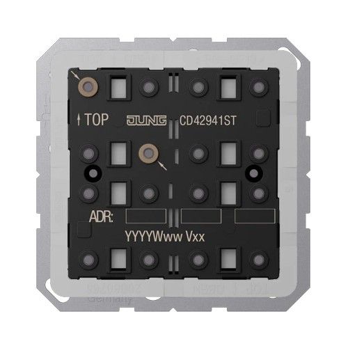 JUNG CD42941ST Modulo per sensore a tasti KNX con acc. bus integr