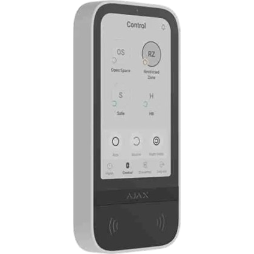 AJAX 58455 KeyPad TouchScreen ASP white