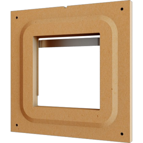 ZENNIO ZACFLTEC Accessory for dry-wall flush mounting for Tecla X