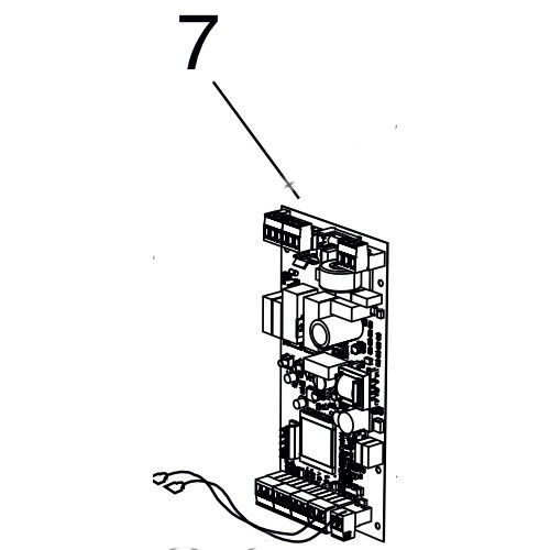 FAAC RICAMBI 63003556 SCHEDA E550S LC / GEO 07 LC