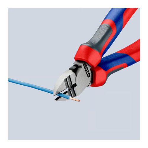 KNIPEX 14 22 160 Side cutter with cable stripper