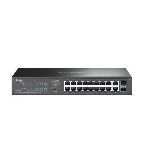 TP LINK ES220GP 20PORT 16PORT POE+ SOCKET