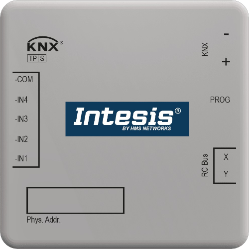 INTESIS INKNXMHI001R000 Mitsubishi Heavy Ind. FD and VRF interface to KNX with binary inputs - 1 unit