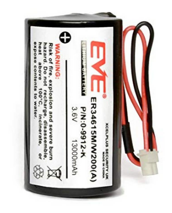 BENTEL BW-B12K/15 Pack of 15 pieces of battery for BW-SRI and BW-SRO