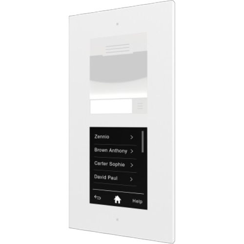 ZENNIO ZVP-TOUCHD GetFace IP - Touch display Weight 280g. Dimensions