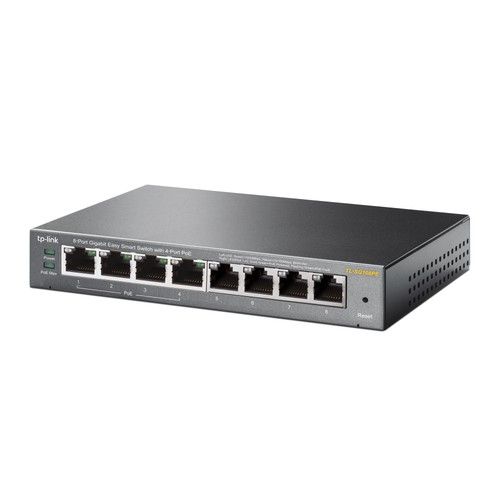 TP LINK TL-SG108PE SWITCH EASY SMART 8P Switch Stand-Alone Switch