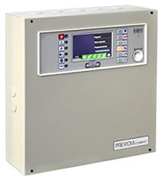 INIM FIRE PREVIDIA-C100SD Analog addressed fire alarm control unit equipped with 1 LOOP - Dark Gray Color