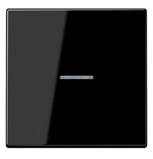 JUNG CD10911STRFSW Pulsante KNX RF, 1 canale, nero