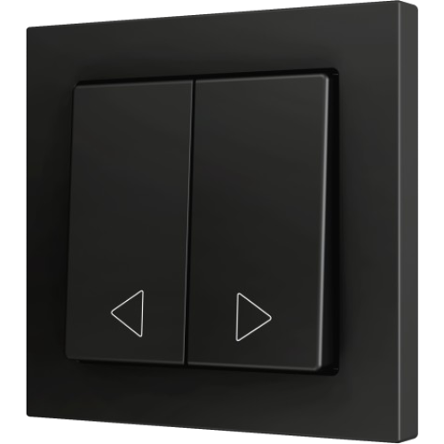 ZENNIO ZS552PB2AC ZS55. Double Soft push button for 2 binary inputs
