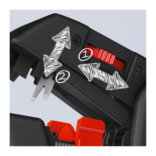 KNIPEX 12 62 180 Automatic cable stripper