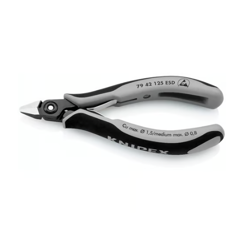 KNIPEX 79 42 125 ESD Precision side cutter