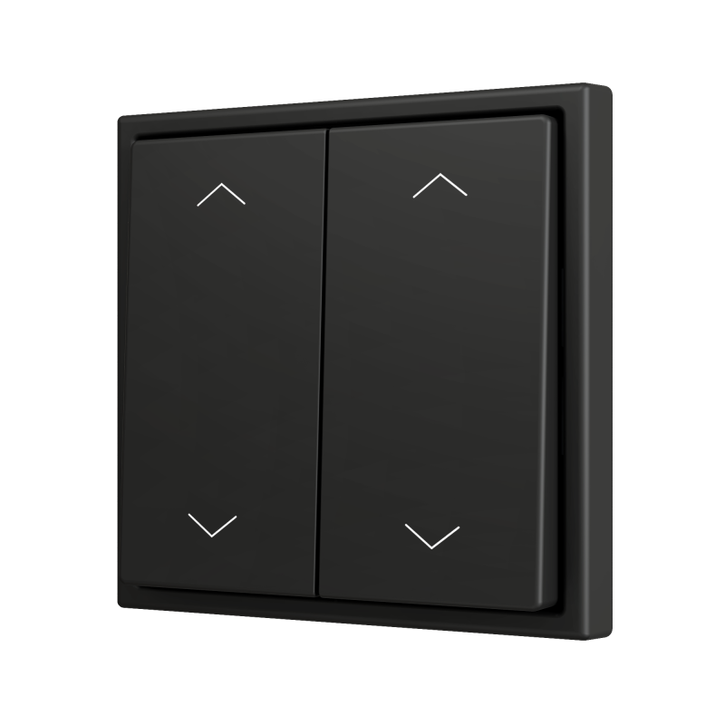 ZENNIO ZS702PB4SHA ZS70. Double Soft push button for 4 binary inputs