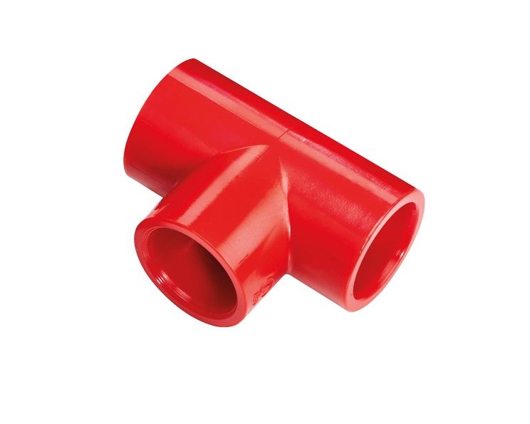 ELKRON FIRE 80RC1410123 AATEE25R Red ABS T-sleeve