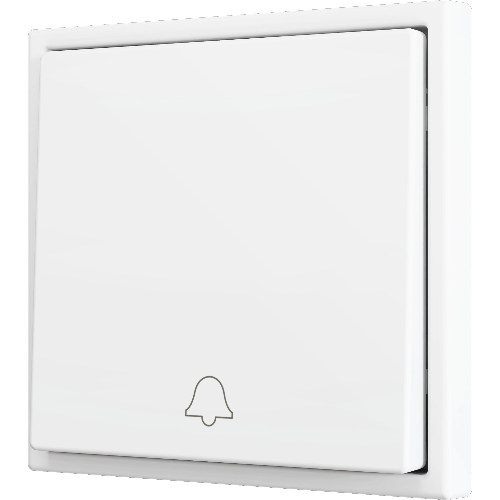 ZENNIO ZS701PB1DMW ZS70. Simple Soft push button for 1 binary input