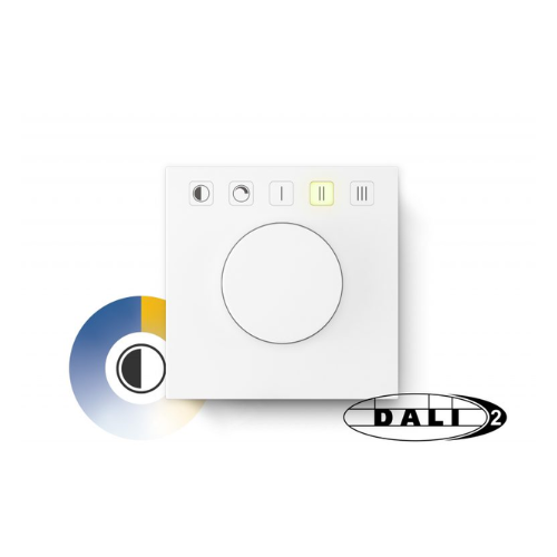 LUNATONE 86459338-3T-INT-PS-L3 DALI-2 ROT Touch, 3 capacitive sensor buttons, DAL