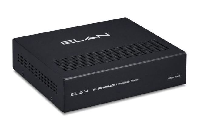 ELAN EL-IPD-AMP-2CH Amplificatore abilitato Dante a 2 canali a zona singola