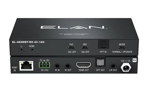 ELAN EL-4KHDBT-RX-40-18G HDBaseT HDBaseT Extender aeuro- 70m (4K up to 40m)