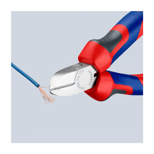 KNIPEX 76 05 125 Side cutter for electromechanics