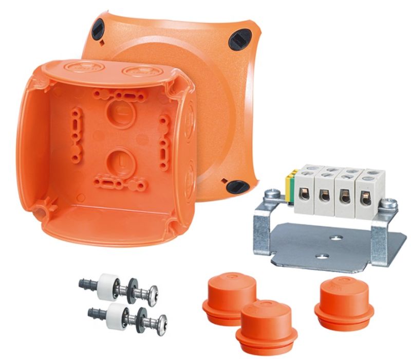 HENSEL FK 0404 IP65 junction box. 5 poles. for cables in