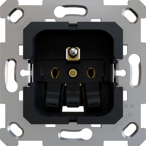 ZENNIO 8300005 ZS55. French socket insert 16 A / 250 V ~