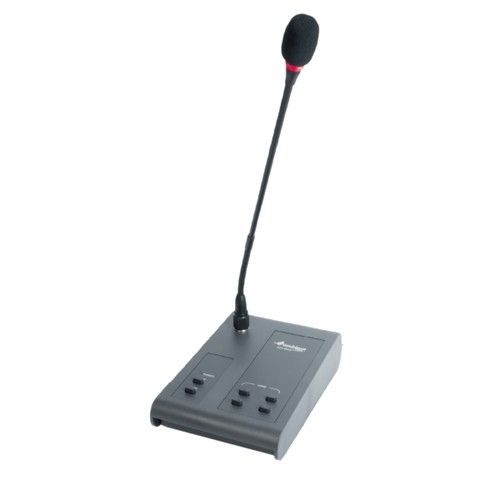 ARITECH INCENDIO ABT-M04N Postazione microfonica analogica con 4 tasti PPT c