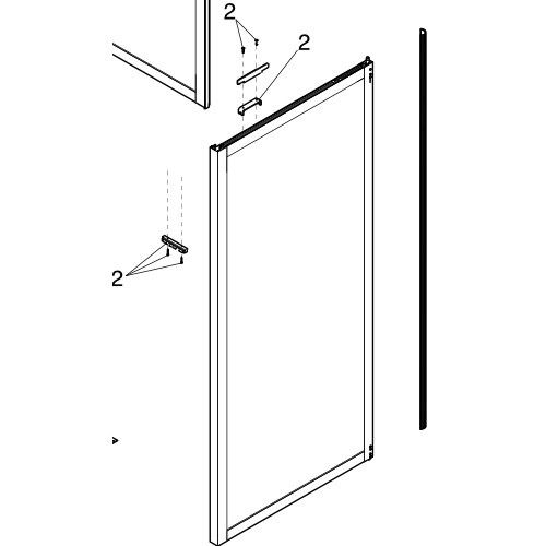 FAAC RICAMBI 63003462 BLOCCO MAGNETICO ANTA SEMIFISSA XBO