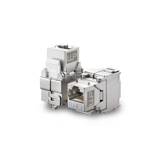 WP RACK WPC-KEY-8SP-TL 180 DEGREE CAT.8 RJ45S SOCKET