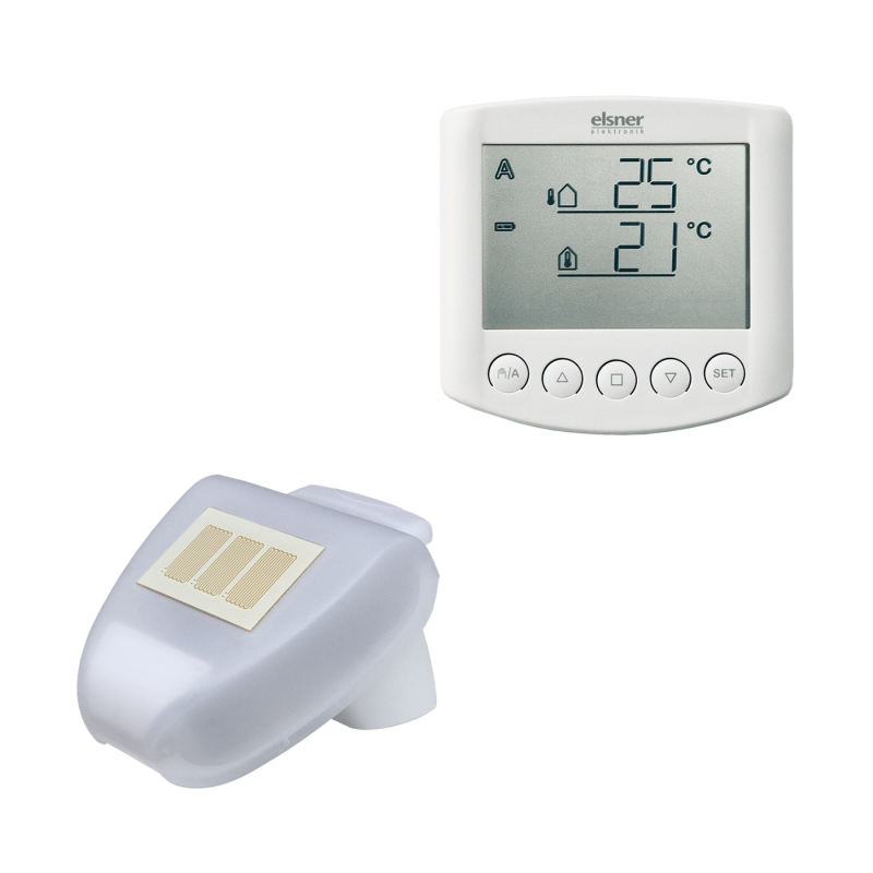ELSNER 10110 Solexa 230 V- Controllo ombreggiatura bianco