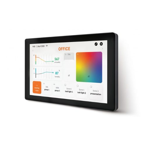 LUNATONE 86456840-W touch Display and controller for 64 DALI addresses