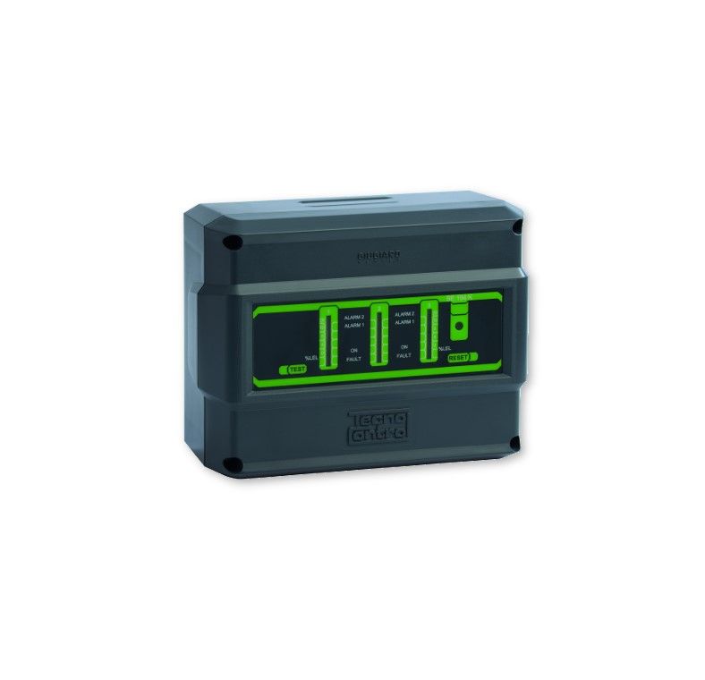 TECNOCONTROL SE194K Wall-mounted methane/LPG detection control unit - wall for 3 SE192K/SE193K sensors