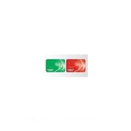 693L Coppia tessere di programmazione VERDE-ROSSA Fadini 693L