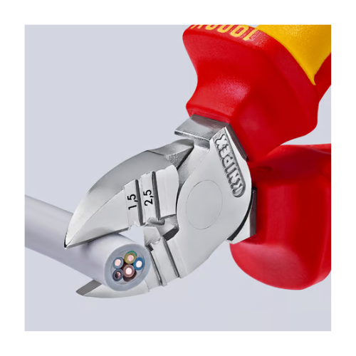 KNIPEX 14 26 160 Side cutter with cable stripper