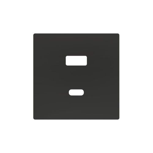 ZENNIO ZS55C2UCAA Cover per USB -C,A ZS55,nero