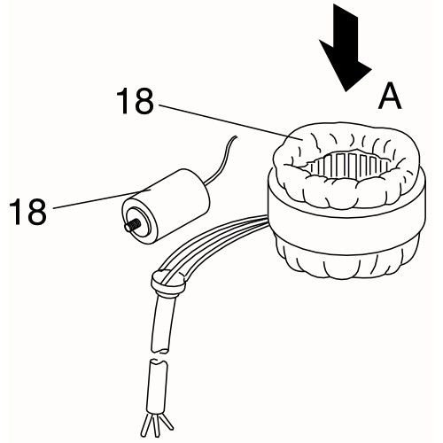 FAAC SPARE PARTS 63003470 746 230V STATOR
