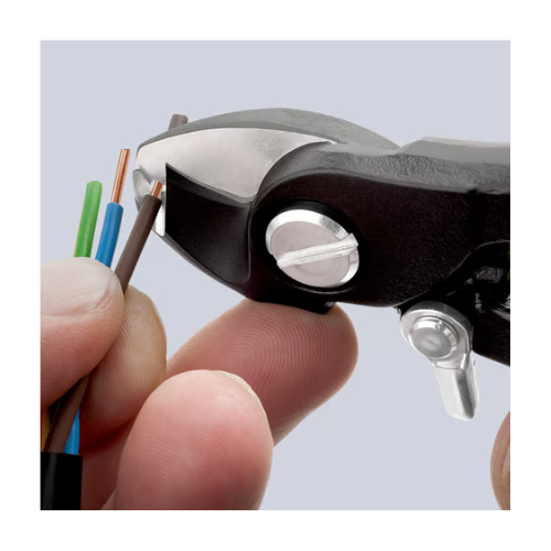 KNIPEX 95 41 165 Cable shears with cable stripping function