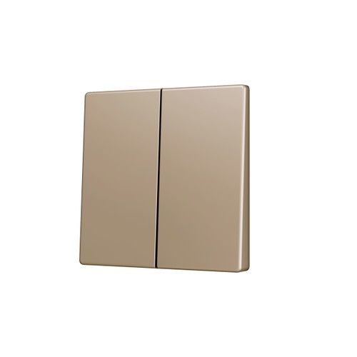 ZENNIO ZS55CSOFT22C ZS55. Cover for Double KNX Soft push button 55x55