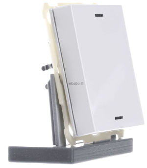 MDT BE-TAL6301.01 KNX Button Light 63 1-volte, RGBW, bianco studio lucido, neutro, BE-TAL6301.01