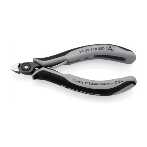 KNIPEX 79 22 120 ESD Precision side cutter