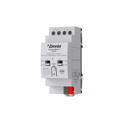 ZENNIO ZIOINB2 IndustrialBOX 2. Industrial actuator with 2 output