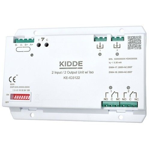ARITECH INCENDIO KE-IO3122 Modulo 2 ingressi controllati e 2 uscite a rele' i